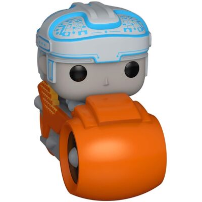 Funko - POP! Rides Deluxe: Tron (1982) - Tron on Light Cycle - Collectibles - Multicolor Funko - POP! Rides Deluxe: Tron (1982) - Tron on Light Cycle - Collectibles - Multicolor