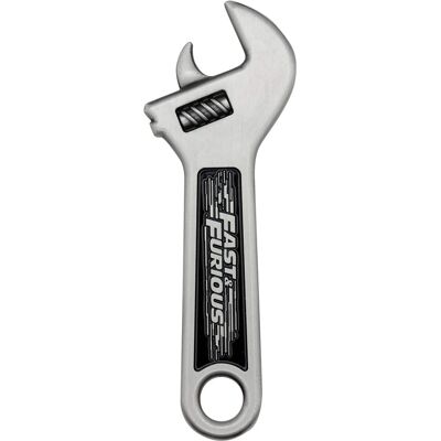 Fanattik - Fast & Furious Magnetic Metal Wrench Bottle Opener - Silver Fanattik - Fast & Furious Magnetic Metal Wrench Bottle Opener - Silver