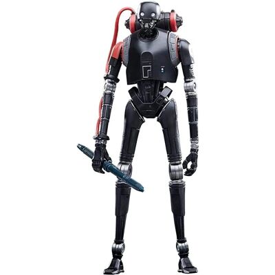 Hasbro - Star Wars Series Gaming Greats 6 Inch Action Figure KX Security Droid - Black Hasbro - Star Wars Series Gaming Greats 6 Inch Action Figure KX Security Droid - Black
