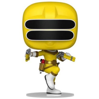 Funko - POP! Television: Power Rangers Zeo - Yellow Zeo Ranger - COLLECTIBLES - Multicolor Funko - POP! Television: Power Rangers Zeo - Yellow Zeo Ranger - COLLECTIBLES - Multicolor