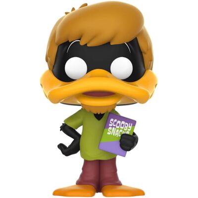 Funko - POP! ANIMATION: WB 100: Daffy Duck as Shaggy Rogers - COLLECTIBLES - Multicolor Funko - POP! ANIMATION: WB 100: Daffy Duck as Shaggy Rogers - COLLECTIBLES - Multicolor
