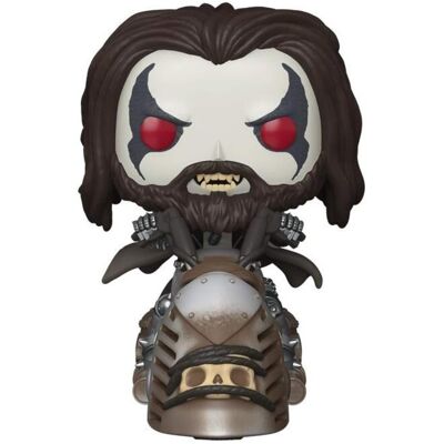Funko - POP! Ride: Supergirl - Lobo on the Spacehog (DC) - COLLECTIBLES - Multicolor Funko - POP! Ride: Supergirl - Lobo on the Spacehog (DC) - COLLECTIBLES - Multicolor