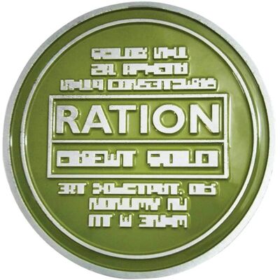 Fanattik - Metal Gear Solid Rations Metal Bottle Opener - Green Fanattik - Metal Gear Solid Rations Metal Bottle Opener - Green