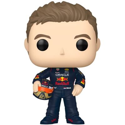 Funko - POP! Racing: Racing - Max Verstappen with Helmet - Collectibles - Multicolor Funko - POP! Racing: Racing - Max Verstappen with Helmet - Collectibles - Multicolor