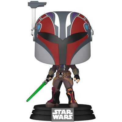 Funko - POP! Star Wars: Sabine Wren with Lightsaber - COLLECTIBLES - Multicolor Funko - POP! Star Wars: Sabine Wren with Lightsaber - COLLECTIBLES - Multicolor