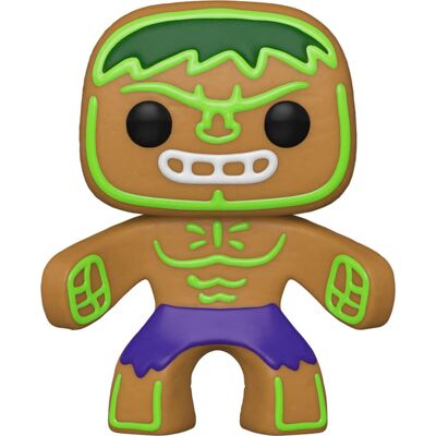 Funko - POP! MARVEL: Holiday- Hulk - Collectibles - Multicolor Funko - POP! MARVEL: Holiday- Hulk - Collectibles - Multicolor