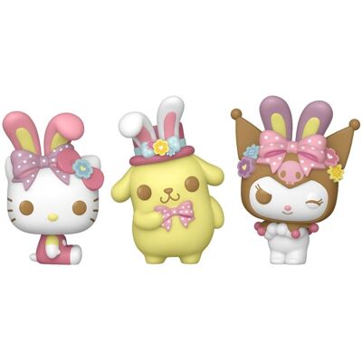 Funko - Pocket POP! Egg: Hello Kitty and Friends 3-Pack, Hello Kitty - COLLECTIBLES - Multicolor Funko - Pocket POP! Egg: Hello Kitty and Friends 3-Pack, Hello Kitty - COLLECTIBLES - Multicolor