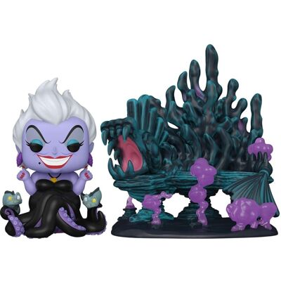 Funko - POP! Town: Villains - Ursula & Ursula's Lair - COLLECTIBLES - Multicolor Funko - POP! Town: Villains - Ursula & Ursula's Lair - COLLECTIBLES - Multicolor