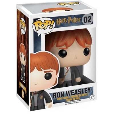 Funko - POP! Movies: Harry Potter - Ron Weasley - COLLECTIBLES - Multicolor Funko - POP! Movies: Harry Potter - Ron Weasley - COLLECTIBLES - Multicolor