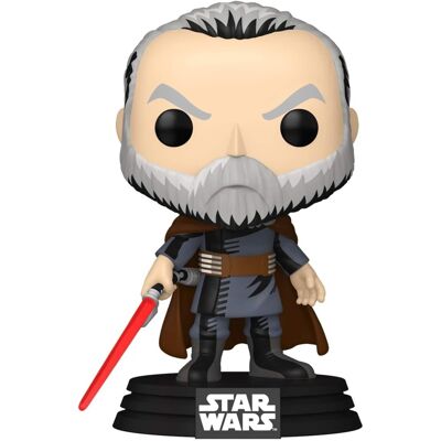Funko - POP! Star Wars: Count Dooku (Retro) - COLLECTIBLES - Multicolor Funko - POP! Star Wars: Count Dooku (Retro) - COLLECTIBLES - Multicolor