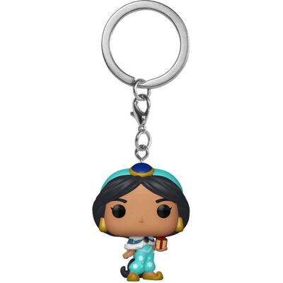 Funko - Keychain: Disney Princess Holiday - Jasmine - COLLECTIBLES - Multicolor Funko - Keychain: Disney Princess Holiday - Jasmine - COLLECTIBLES - Multicolor
