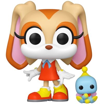 Funko - POP! & Buddy: Sonic the Hedgehog - Cream with Cheese - Collectibles - Multicolor Funko - POP! & Buddy: Sonic the Hedgehog - Cream with Cheese - Collectibles - Multicolor