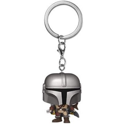 Funko - POP! KEYCHAIN: Star Wars - The Mandalorian - The Mandalorian - COLLECTIBLES - Multicolor Funko - POP! KEYCHAIN: Star Wars - The Mandalorian - The Mandalorian - COLLECTIBLES - Multicolor