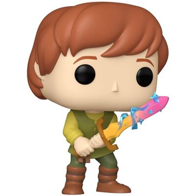 Funko - POP! Disney: The Black Cauldron - Taran with Sword (Disney Anniversary) - COLLECTIBLES - Multicolor Funko - POP! Disney: The Black Cauldron - Taran with Sword (Disney Anniversary) - COLLECTIBLES - Multicolor