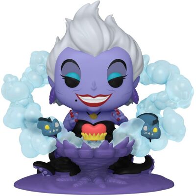 Funko - POP! Deluxe Disney: Villains - Ursula on Throne - COLLECTIBLES - Multicolor Funko - POP! Deluxe Disney: Villains - Ursula on Throne - COLLECTIBLES - Multicolor