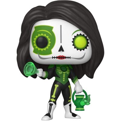 Funko - POP HEROES: Dia De Los DC - Green Lantern (Jessica) - COLLECTIBLES - Multicolor Funko - POP HEROES: Dia De Los DC - Green Lantern (Jessica) - COLLECTIBLES - Multicolor