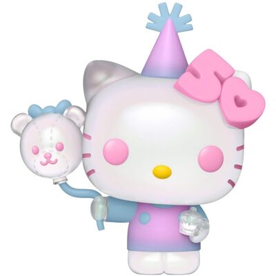Funko - POP! Sanrio Animation: Hello Kitty with Balloons, 50th Anniversary - Collectibles - Multicolor Funko - POP! Sanrio Animation: Hello Kitty with Balloons, 50th Anniversary - Collectibles - Multicolor