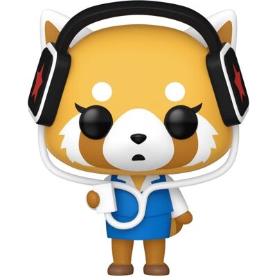 Funko - POP! Sanrio: Aggretsuko with Headphones - COLLECTIBLES - Multicolor Funko - POP! Sanrio: Aggretsuko with Headphones - COLLECTIBLES - Multicolor