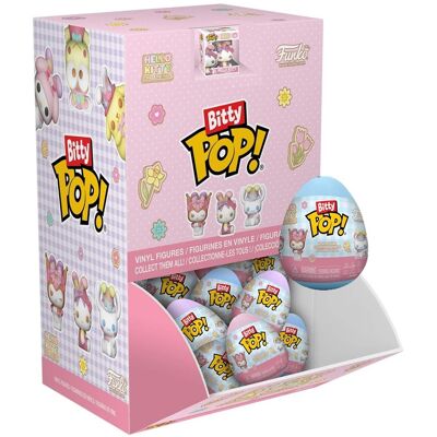 Funko - Bitty POP! Egg: Hello Kitty (One Random Bitty POP! Per Purchase) - COLLECTIBLES - Multicolor Funko - Bitty POP! Egg: Hello Kitty (One Random Bitty POP! Per Purchase) - COLLECTIBLES - Multicolor