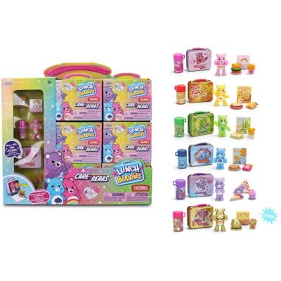 Jada Toys - Care Bears - Lunch Box Buddies - Blind Box Display - COLLECTIBLES - Multicolor Jada Toys - Care Bears - Lunch Box Buddies - Blind Box Display - COLLECTIBLES - Multicolor