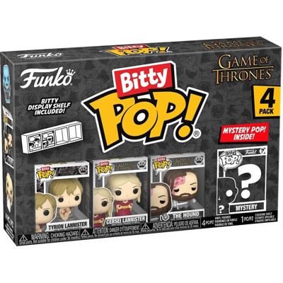 Funko - Bitty POP!: Game of Thrones - Tyrion 4-Pack - COLLECTIBLES - Multicolor Funko - Bitty POP!: Game of Thrones - Tyrion 4-Pack - COLLECTIBLES - Multicolor