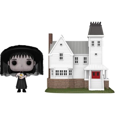 Funko - POP! Town: Beetlejuice - Lydia Deetz With Maitland House - COLLECTIBLES - Multicolor Funko - POP! Town: Beetlejuice - Lydia Deetz With Maitland House - COLLECTIBLES - Multicolor
