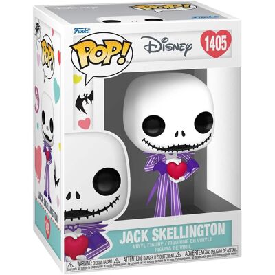 Funko - POP! Disney: The Nightmare Before Christmas Valentine's - Jack - COLLECTIBLES - Multicolor Funko - POP! Disney: The Nightmare Before Christmas Valentine's - Jack - COLLECTIBLES - Multicolor