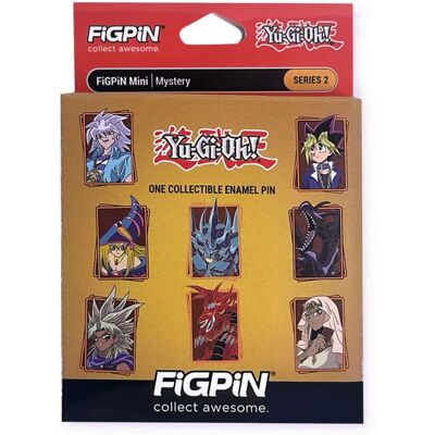PopMarket - FiGPiN - Mystery Mini Pin - Yu-Gi-oh! - Series 2 - 1 Pin - COLLECTIBLES - Multicolor PopMarket - FiGPiN - Mystery Mini Pin - Yu-Gi-oh! - Series 2 - 1 Pin - COLLECTIBLES - Multicolor