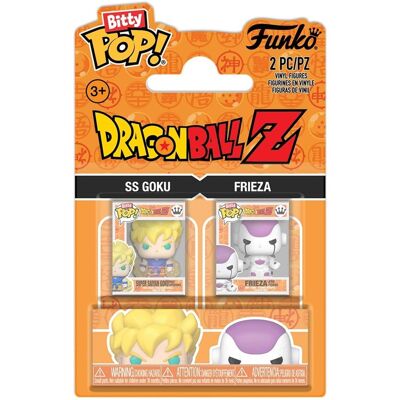 Funko - Bitty POP: Dragon Ball Z 2-Pack - Goku & Freiza - COLLECTIBLES - Multicolor Funko - Bitty POP: Dragon Ball Z 2-Pack - Goku & Freiza - COLLECTIBLES - Multicolor
