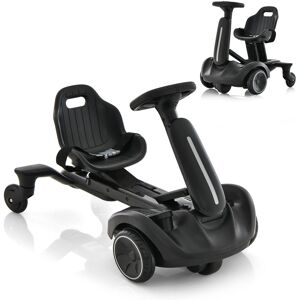 Costway - 6V Kids Ride On Drift Car Electric Drifting Go Kart for Kids with 360° Spin - Dark Costway - 6V Kids Ride On Drift Car Electric Drifting Go Kart for Kids with 360° Spin - Dark