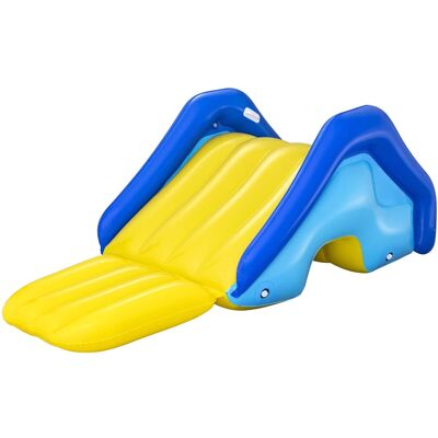 Bestway - H2OGO! Giant Inflatable Outdoor Pool Water Slide with Built-In Sprinkler Bestway - H2OGO! Giant Inflatable Outdoor Pool Water Slide with Built-In Sprinkler