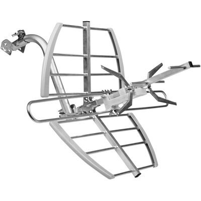 RCA - Attic/Outdoor HDTV Antenna - Silver RCA - Attic/Outdoor HDTV Antenna - Silver