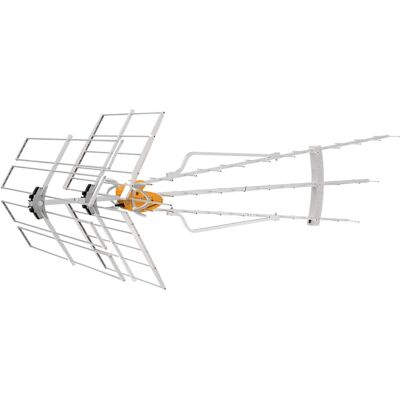 Televes - 149884 Dat Series Boss Mix Lr Outdoor High-vhf/uhf Hdtv Antenna - Orange Televes - 149884 Dat Series Boss Mix Lr Outdoor High-vhf/uhf Hdtv Antenna - Orange