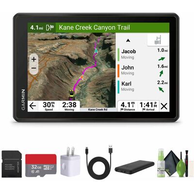 Garmin - Tread 2 SxS GPS Bundle with 32GB Card & Cleaning Kit - Black Garmin - Tread 2 SxS GPS Bundle with 32GB Card & Cleaning Kit - Black