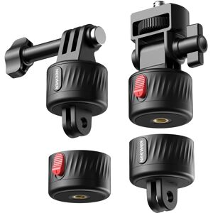 Neewer - Magnetic Quick Release Mount Kit for Action Cameras - for GoPro, DJI Action & Insta360 Neewer - Magnetic Quick Release Mount Kit for Action Cameras - for GoPro, DJI Action & Insta360