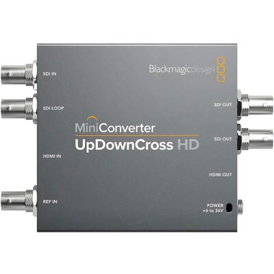Blackmagic Design - Mini Converter UpDownCross HD With 12V Universal Power Supply Blackmagic Design - Mini Converter UpDownCross HD With 12V Universal Power Supply