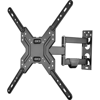 Best Buy essentials™ - Full Motion TV Wall Mount for Most 19–50" TVs - Black Best Buy essentials™ - Full Motion TV Wall Mount for Most 19–50" TVs - Black