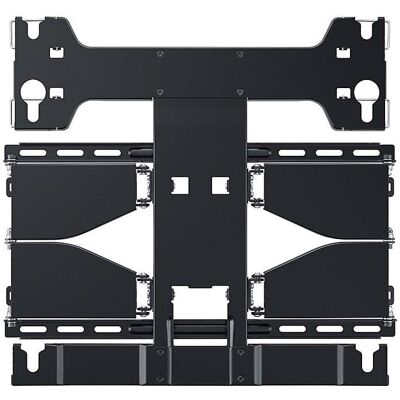 Samsung - Full Motion Slim Wall Mount Fits 56" - 75" TV - Black Samsung - Full Motion Slim Wall Mount Fits 56" - 75" TV - Black