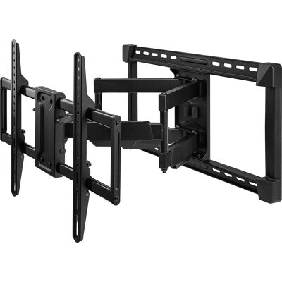 Insignia™ - Full-Motion TV Wall Mount for Most 42"–90" TVs — Extends 22" - Black Insignia™ - Full-Motion TV Wall Mount for Most 42"–90" TVs — Extends 22" - Black