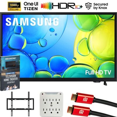 Bundle - Samsung - 40" F600F Series FHD Smart TV F6000F (2025) with 37" - 70" TV Wall Mount Bracket w/ 2 HDMI Cables Bundle - Samsung - 40" F600F Series FHD Smart TV F6000F (2025) with 37" - 70" TV Wall Mount Bracket w/ 2 HDMI Cables