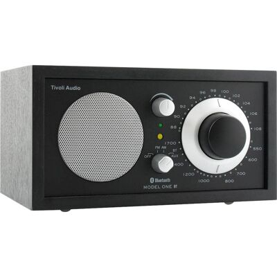 Tivoli Audio - Bluetooth AM/FM Table Radio - Black Ash/Black Silver Tivoli Audio - Bluetooth AM/FM Table Radio - Black Ash/Black Silver
