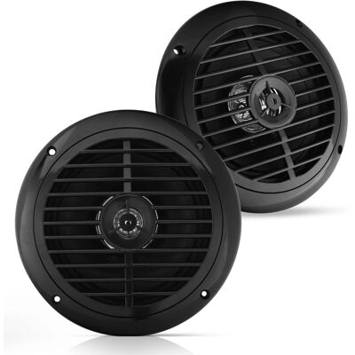 Pyle - 6.5 Inch Dual Marine Speakers - 2 Way Pyle - 6.5 Inch Dual Marine Speakers - 2 Way