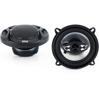 Audio - BOSS NX524 5.25" 300W 4-Way Car Audio Coaxial Speakers Stereo 4 Ohm - Black Audio - BOSS NX524 5.25" 300W 4-Way Car Audio Coaxial Speakers Stereo 4 Ohm - Black