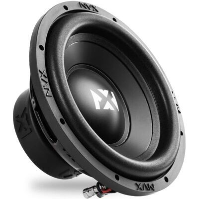 NVX - ESW104 500W Peak (250W RMS) E-Series 10in Single 4-Ohm Car Subwoofer NVX - ESW104 500W Peak (250W RMS) E-Series 10in Single 4-Ohm Car Subwoofer