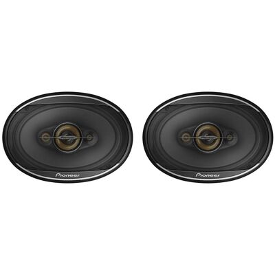 Pioneer - TS-A6971F 6" x 9" 600-Watt 4-Way Full-Range Coaxial Speakers 2 Pack - Black Pioneer - TS-A6971F 6" x 9" 600-Watt 4-Way Full-Range Coaxial Speakers 2 Pack - Black