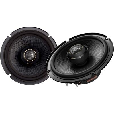 Pioneer - 6-1/2" 2-way, 330 W Max Power, Twaron Aramid Fiber Cone, 29mm Aluminum Alloy Dome Tweeter - Coaxial Speakers - Black Pioneer - 6-1/2" 2-way, 330 W Max Power, Twaron Aramid Fiber Cone, 29mm Aluminum Alloy Dome Tweeter - Coaxial Speakers - Black