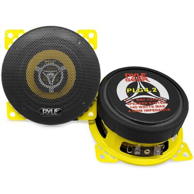 Pyle - Car Two Way Speaker System-Pro 4 Inch 140 Pyle - Car Two Way Speaker System-Pro 4 Inch 140