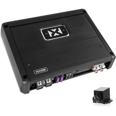 NVX - XQA6001 600W RMS XQ-Series SQ Hi-Res Class D 1-Ohm Stable Monoblock Amplifier with X-Boost and Wired Bass Remote NVX - XQA6001 600W RMS XQ-Series SQ Hi-Res Class D 1-Ohm Stable Monoblock Amplifier with X-Boost and Wired Bass Remote