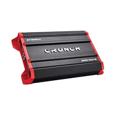 Crunch - Ground Pounder GP-2000.4 1500 Watt 4 Channel Amplifier - Black Crunch - Ground Pounder GP-2000.4 1500 Watt 4 Channel Amplifier - Black