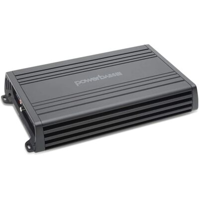 Powerbass - PB-1000D Mono Car Amplifier – 1000 Watts x 1 @ 1 Ohm, Class D, Compact Design, Bass Remote Included - Black/Gray Powerbass - PB-1000D Mono Car Amplifier – 1000 Watts x 1 @ 1 Ohm, Class D, Compact Design, Bass Remote Included - Black/Gray